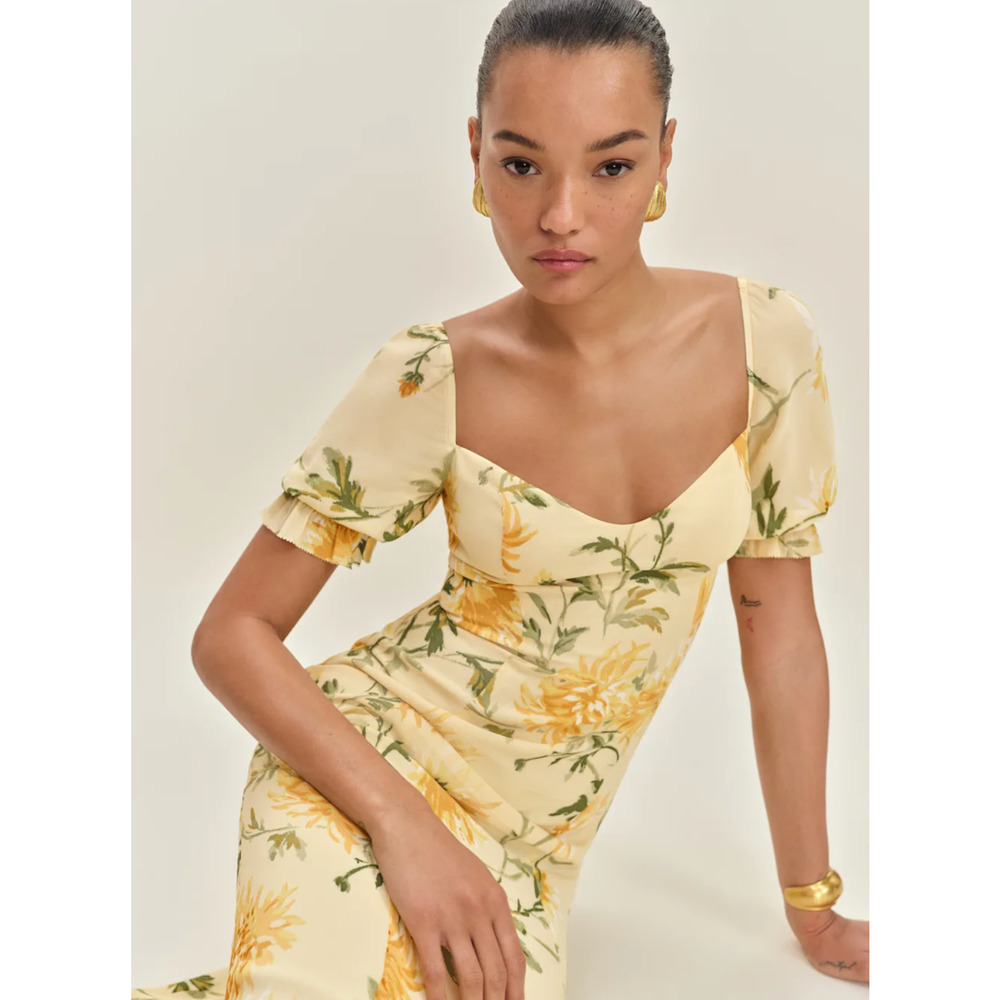 Reformation Gloria Dress US 4 - Picture 4 of 15